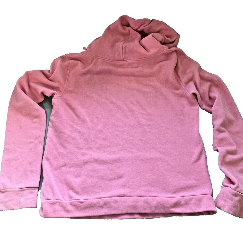 Hollister - Pink Branded Front Pocket Hooded Sweatshirt M - Picture 8 of 11